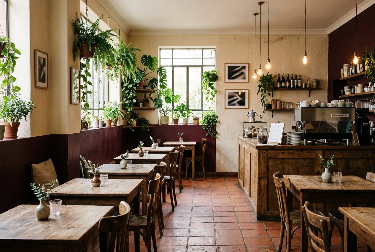 Kafe iç mekânı